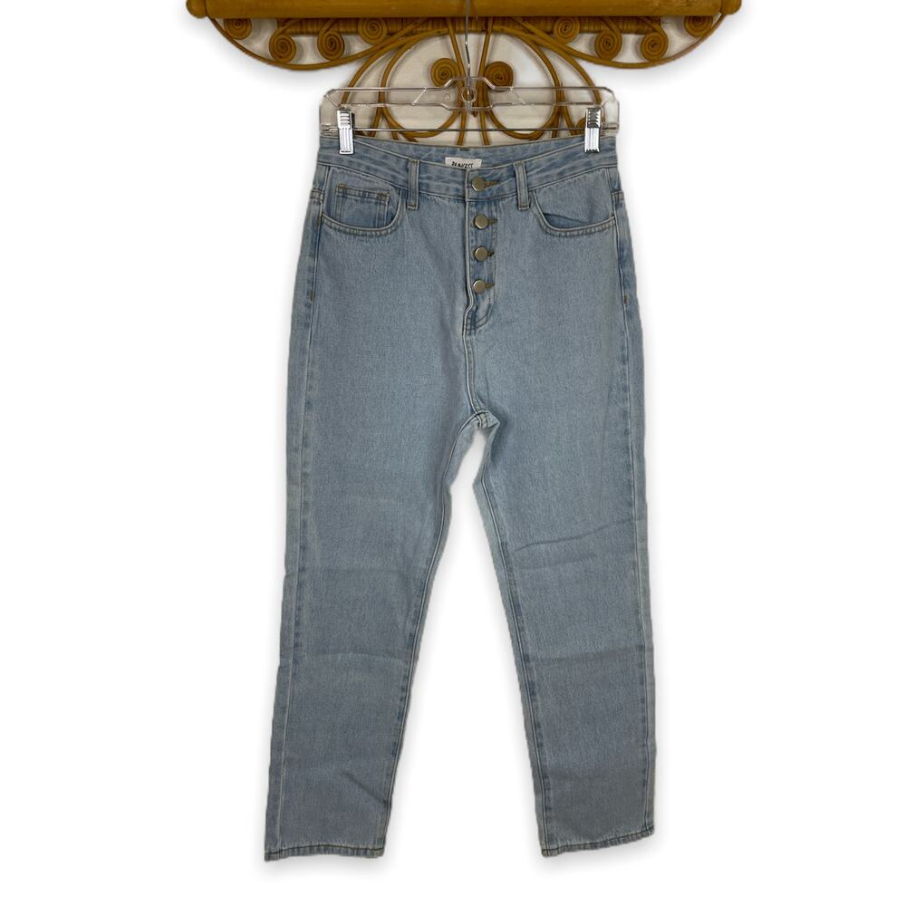 New Princess Polly Fall in Line jeans light wash nwt sz 6